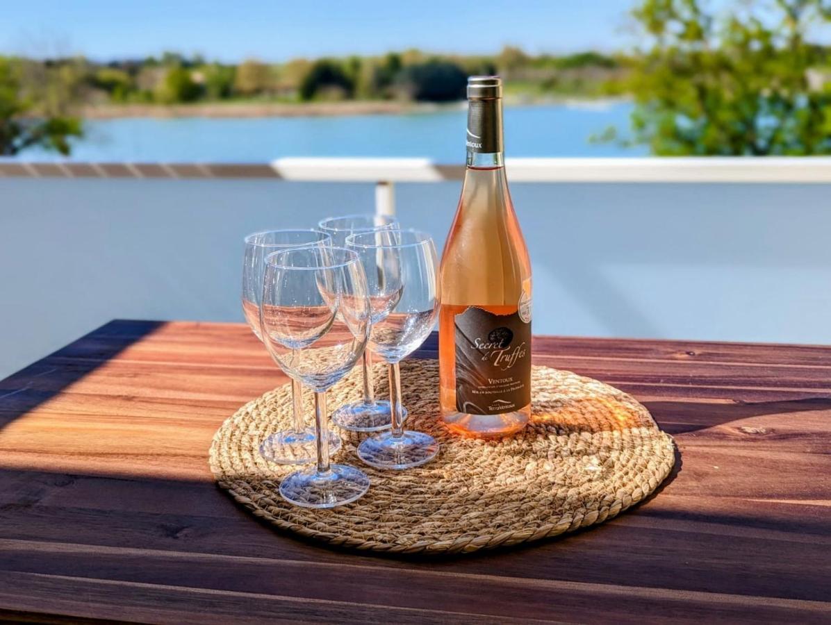 Lakeside Provence - Appartement 4 Etoiles Face Au Lac De Monteux Dış mekan fotoğraf